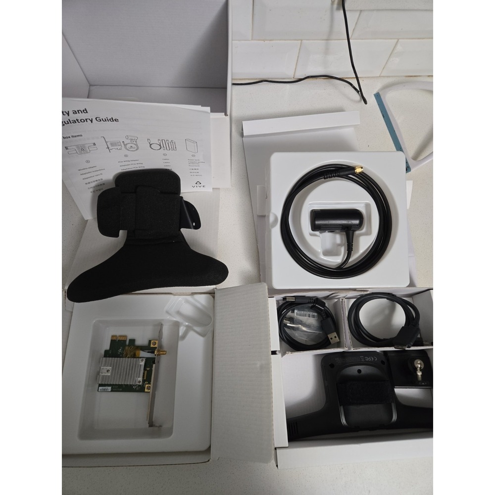HTC VIVE Wireless Adapter Kit Vive Pro PCIe Card Battery Open Box Untested